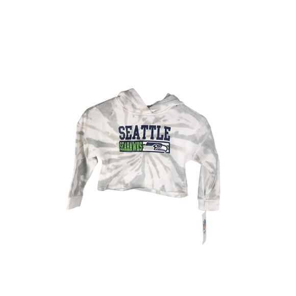 Seattle Seahawks Cropped hoodie NWT girl's XS - Picture 1 of 4